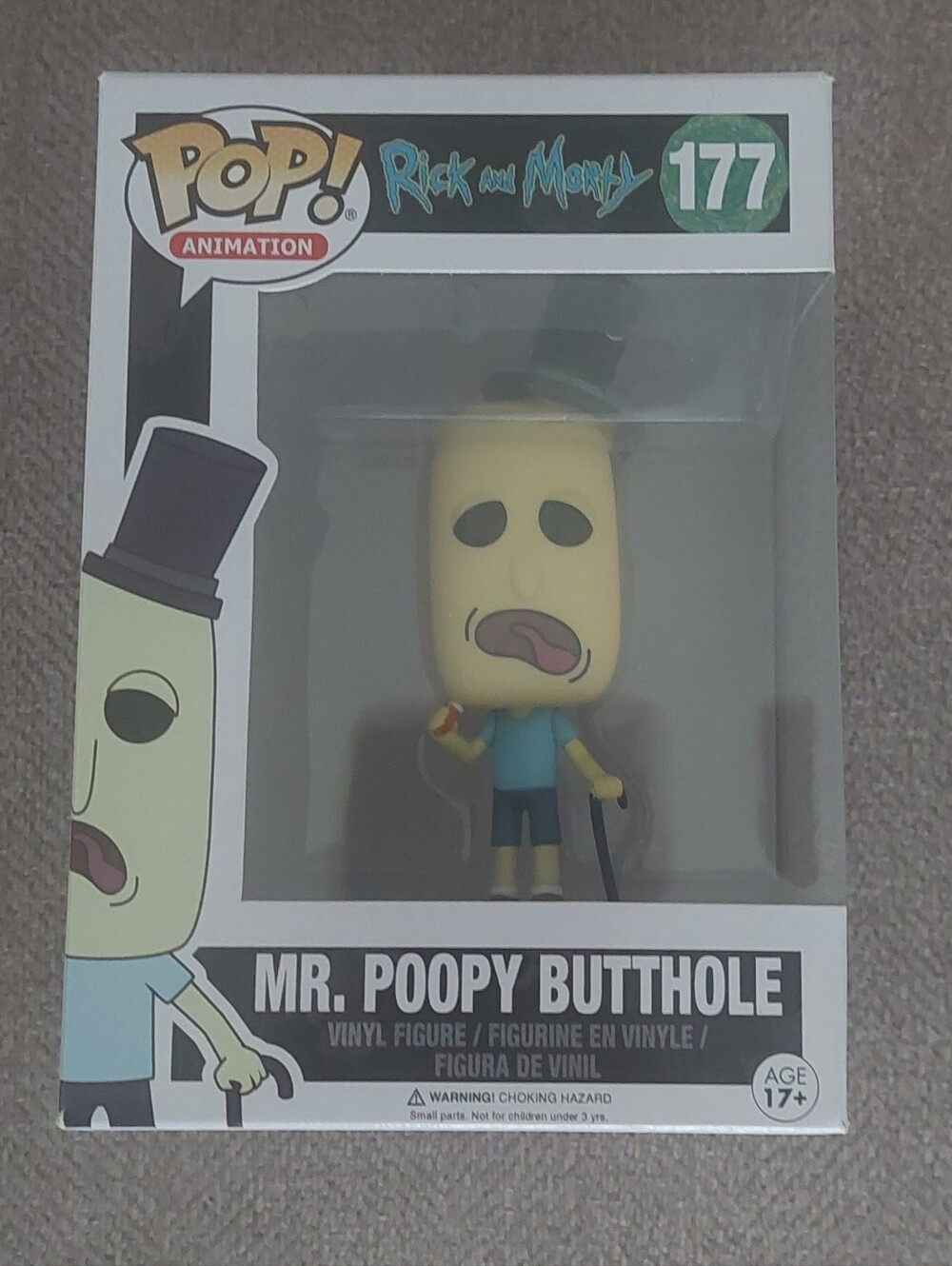NIB Funko Pop! #177 Mr. Poopy Butthole Figure